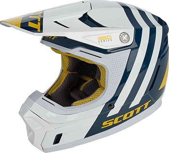 SCOTT 350 Evo barn Plus Dash Deep Blå/Gul. MIPS