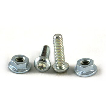 Skiv Bult M6*20 Rund + Mutter