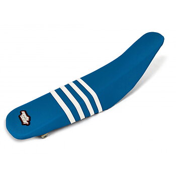 MOTO SEAT, ÖVERDRAG STRIPES, VIT BLÅ, SUZUKI 10-20 RM-Z250