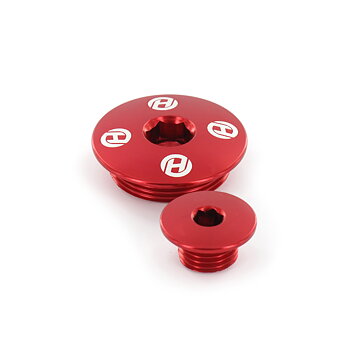 Motorplugg CRF 250, 04-09 Röd