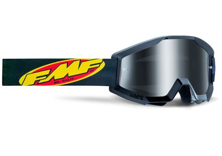 FMF POWERCORE Goggle Core Svart - Spegel Silver Lins