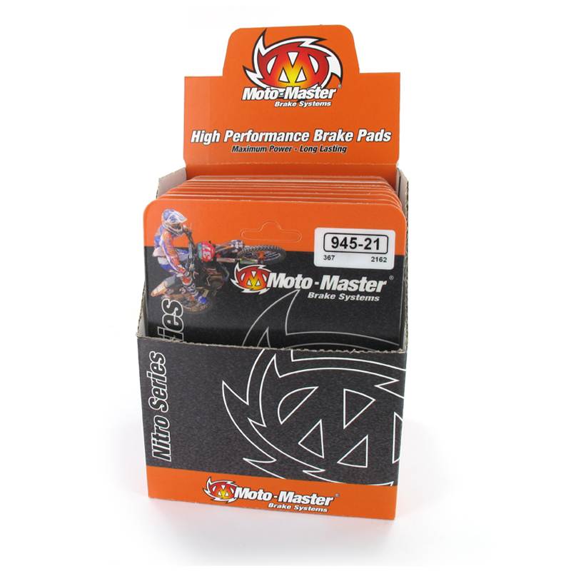 Nitro Bromsbelägg CR80/85, CRF150 Fram, YZ80/85, KX65/85, RM65 Bak - 2