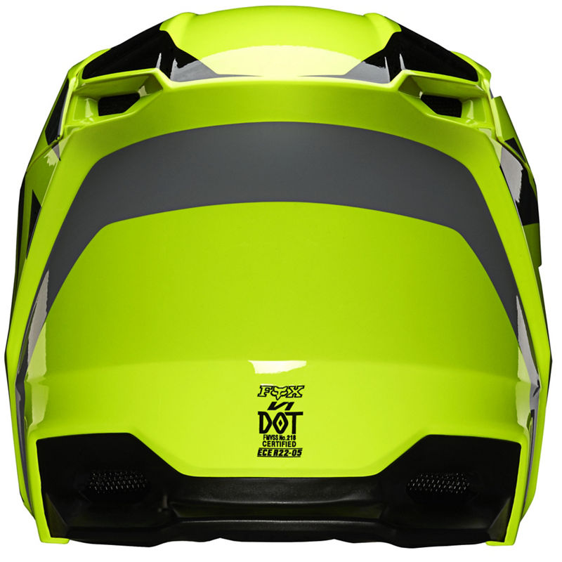 FOX V1 Prix Barn Svart/Gul - 4