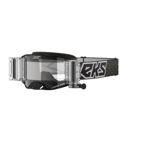 EKS Lucid Race Pack Goggle, Black/White