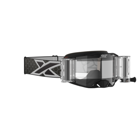 EKS Lucid Race Pack Goggle, Black/White - 2