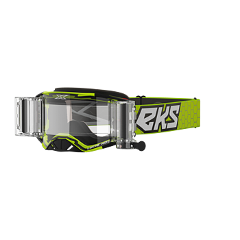 EKS Lucid Race Pack Goggle, Flo Yellow