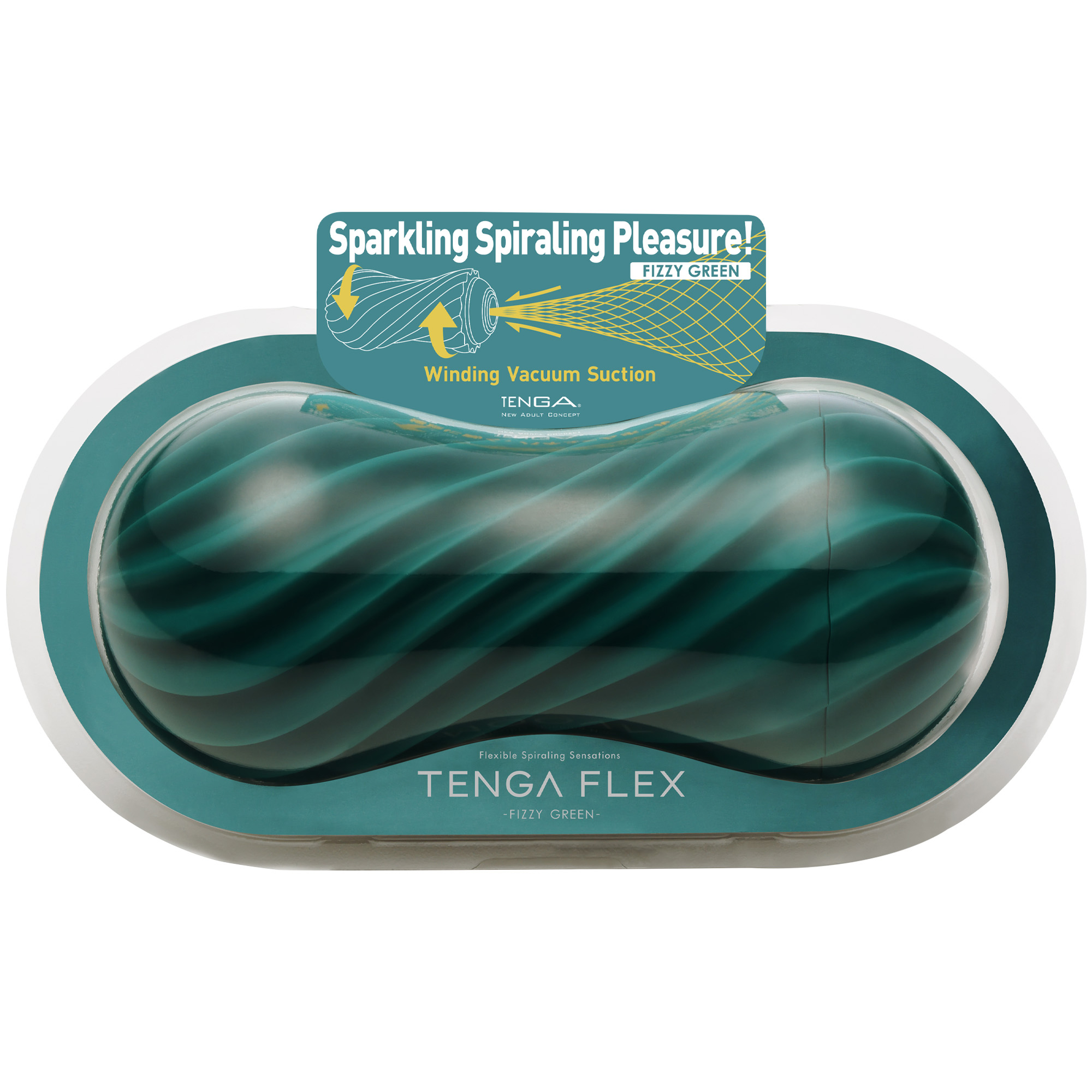 Tenga Flex Fizzy Green - 3