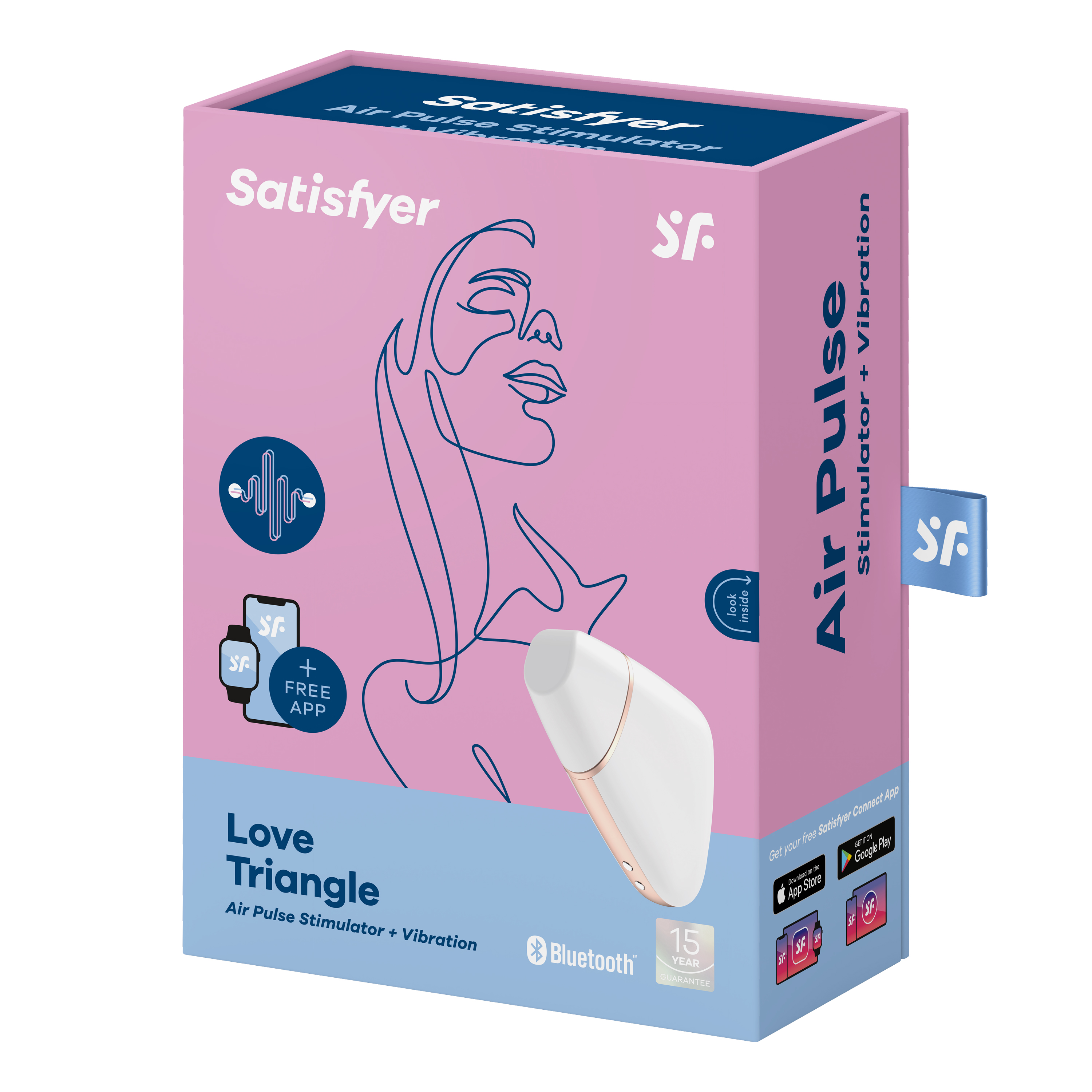 Satisfyer Love Triangle White - 2