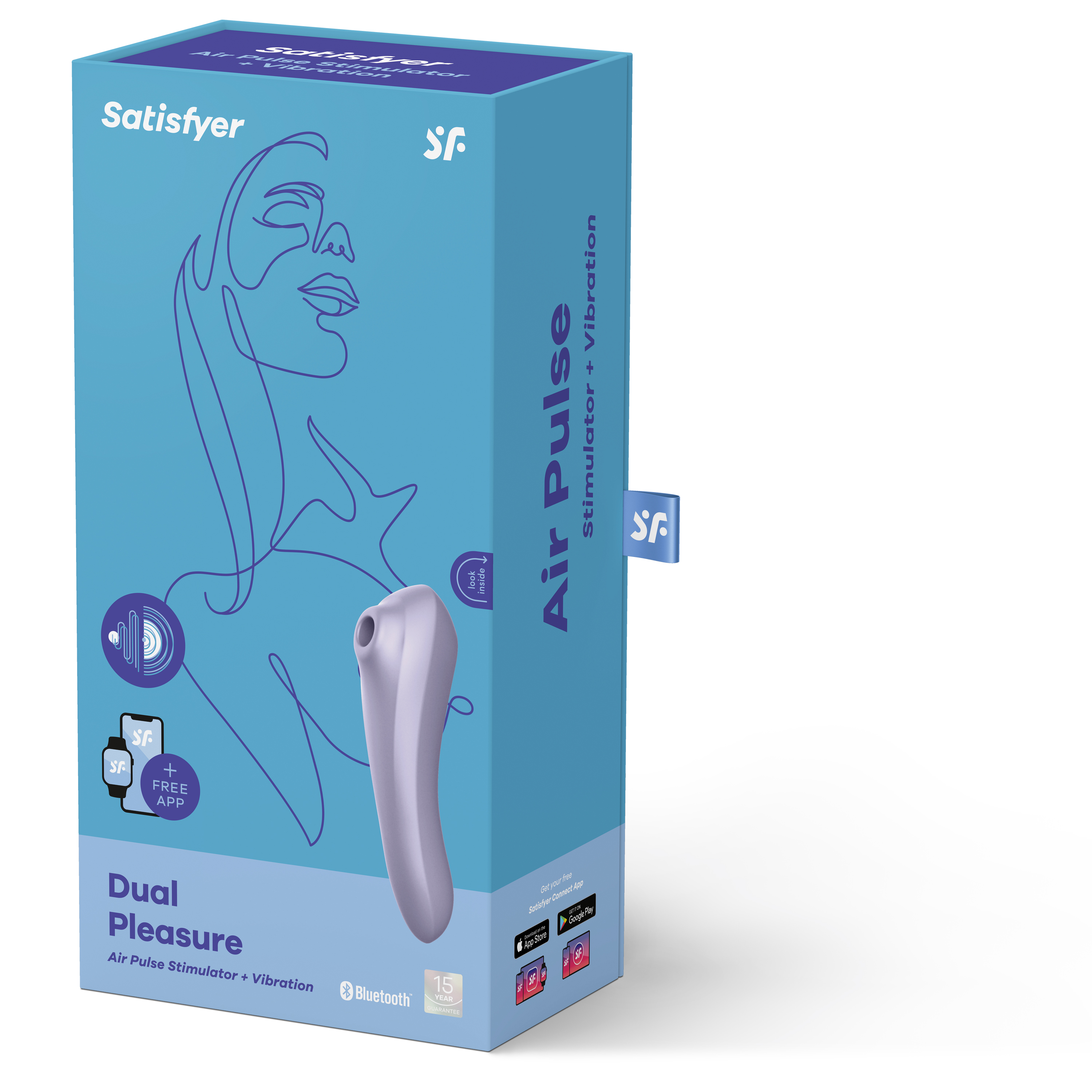 Satisfyer Dual Pleasure Mauve - 2
