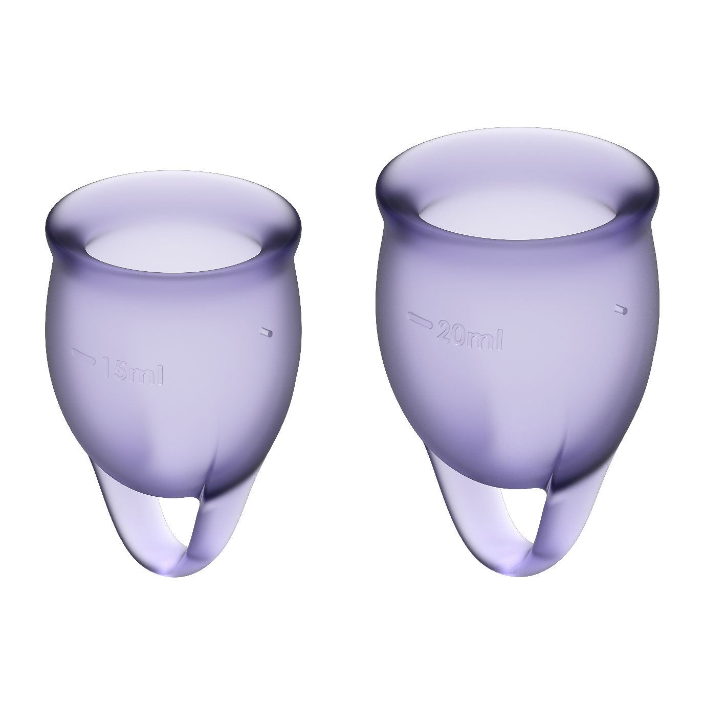 Satisfyer Feel Confident Menstrual Cup Lila