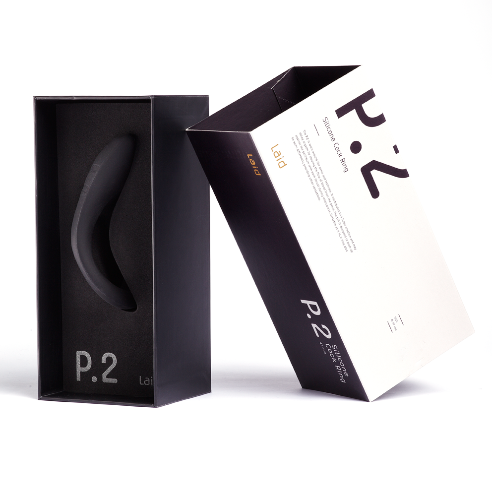 Laid P.2 Cockring Black 47 mm - 3