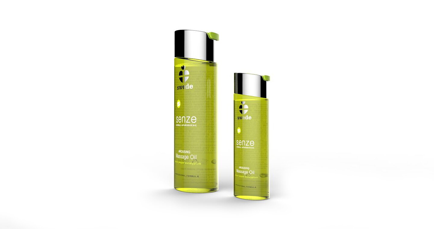 Swede Arousing Massage Oil - Lemon Pepper Eucalyptus 75 ml