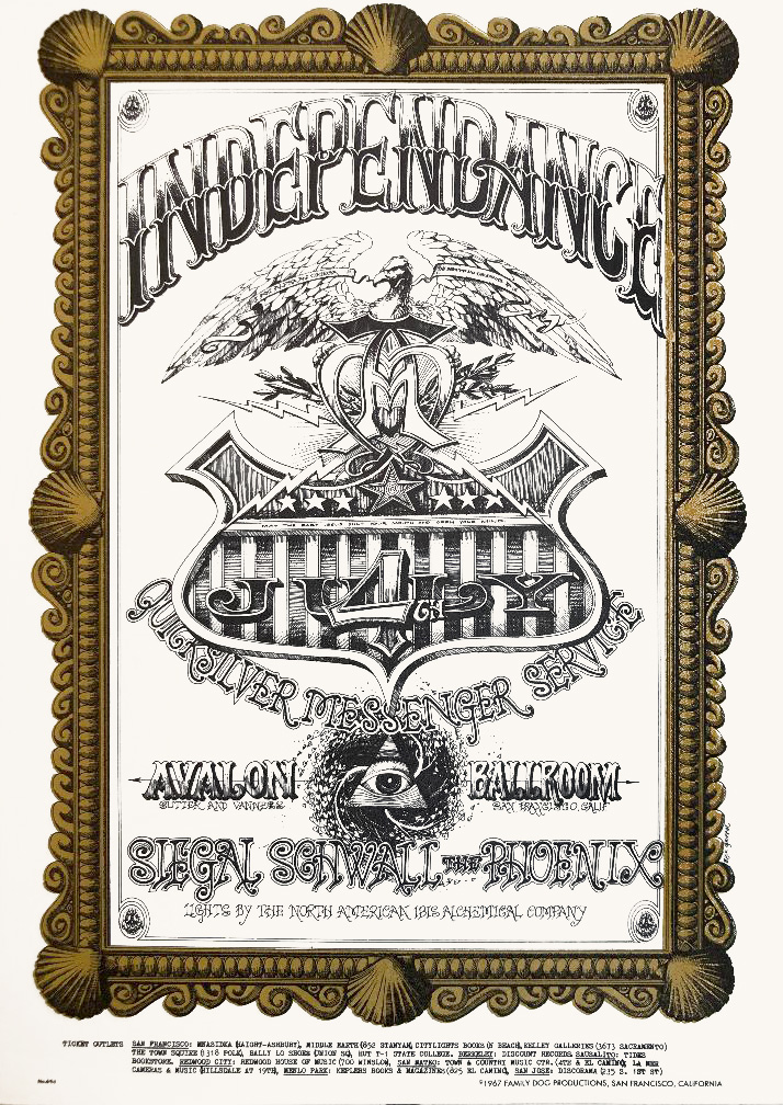 INDEPENDANCE – QUICKSILVER MESSENGER SERVICE M.FL. (FLYER)