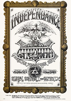 INDEPENDANCE – QUICKSILVER MESSENGER SERVICE M.FL. (FLYER)
