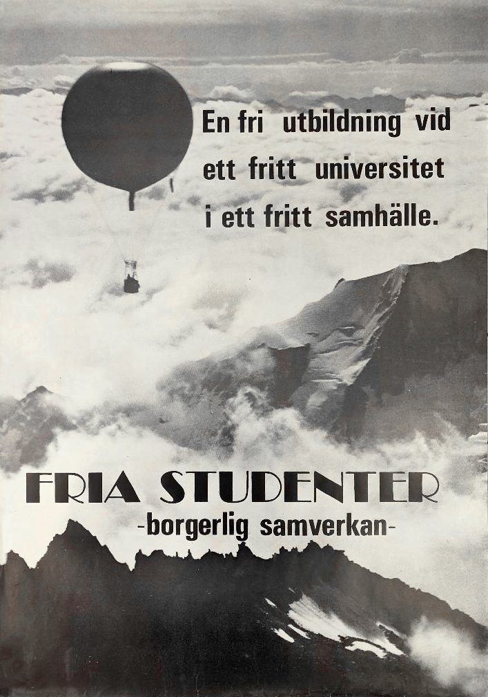 FRIA STUDENTER – BORGERLIG SAMVERKAN