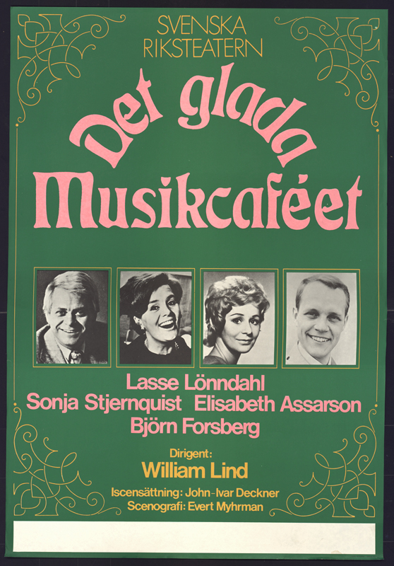 DET GLADA MUSIKCAFÉET