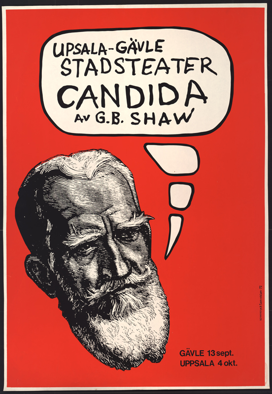 Vintageaffischer - CANDIDA – G.B. SHAW