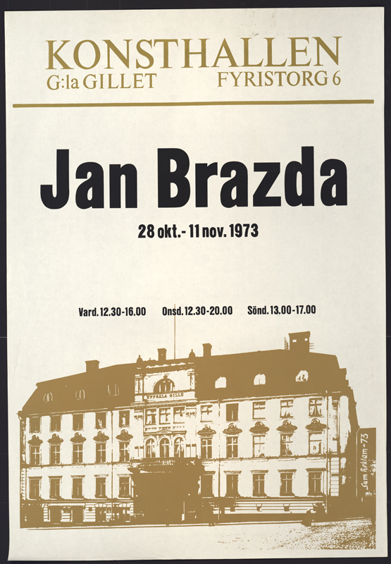 BRAZDA, JAN – KONSTHALLEN