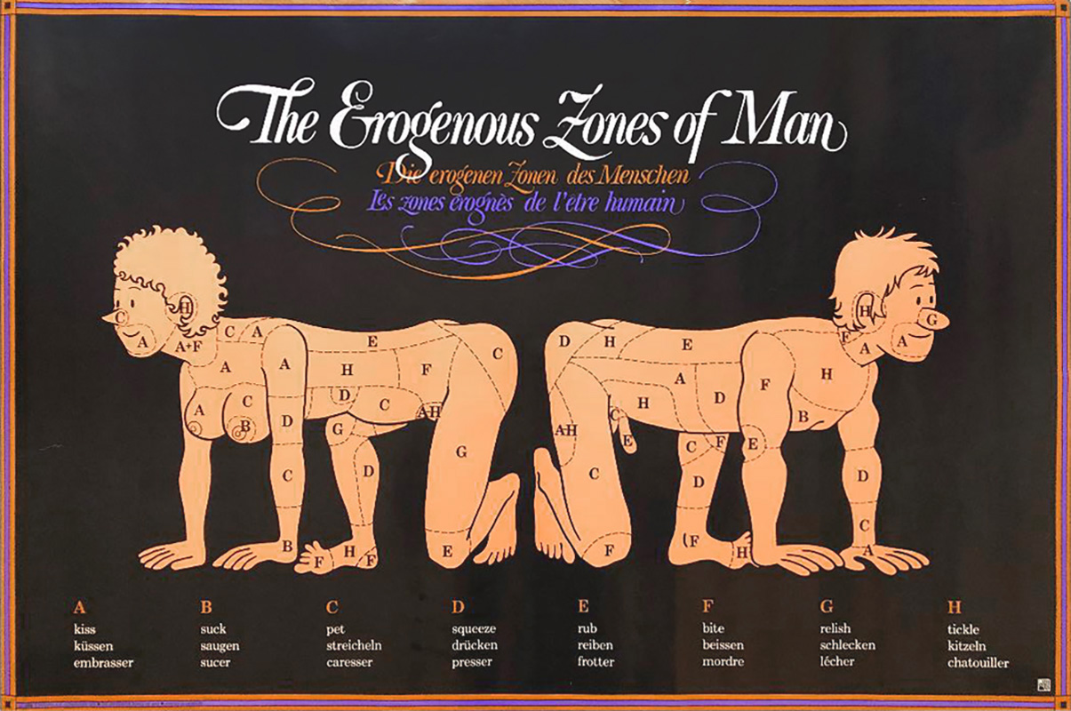THE EROGENOUS ZONES OF MAN