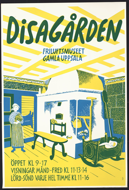 DISAGÅRDEN – 4 ST OLIKA AFFISCHER - 3