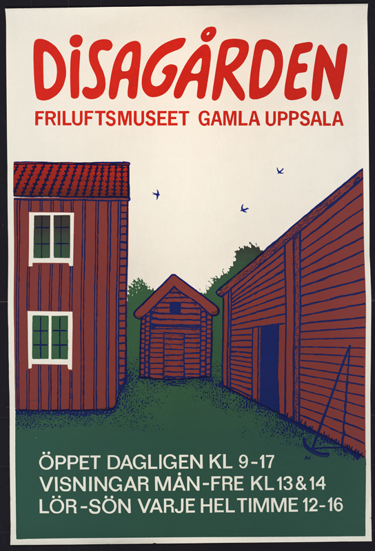 DISAGÅRDEN – 4 ST OLIKA AFFISCHER - 2