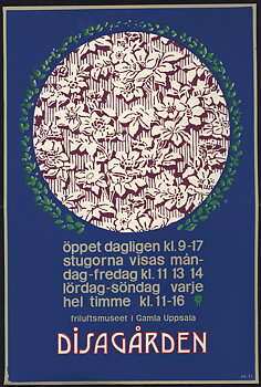 DISAGÅRDEN – 4 ST OLIKA AFFISCHER