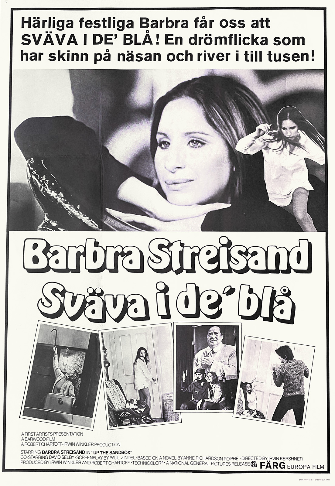 SVÄVA I DE' BLÅ