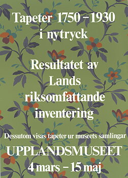 TAPETER – UPPLANDSMUSEET (GRÖN)
