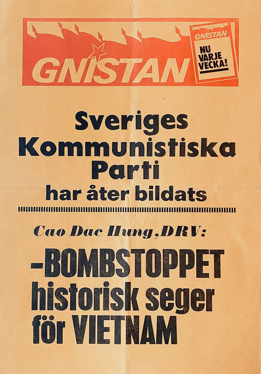 GNISTAN – LÖPSEDEL