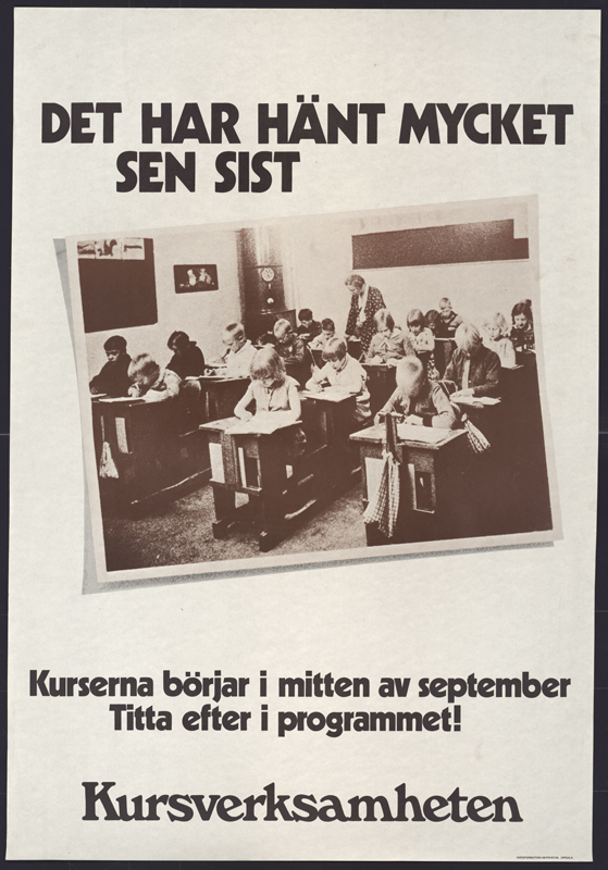 DET HAR HÄNT MYCKET SEN SIST