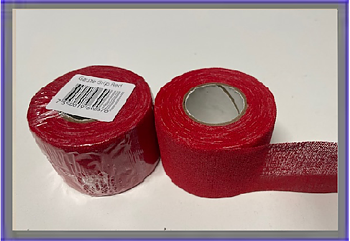 GREPP TEJP (GAUZE) RÖD 38mm x 9.1Meter