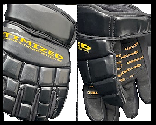 OPTIMIZED BANDYHANDSKAR OPTIGRIP Black