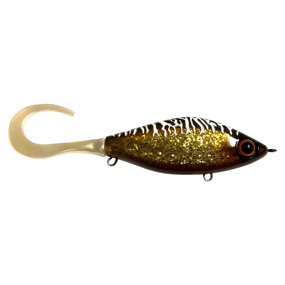 jiggar.nu - Strike Pro TrueGlide Guppie 13.5cm - 120g Motoroil UV Pike
