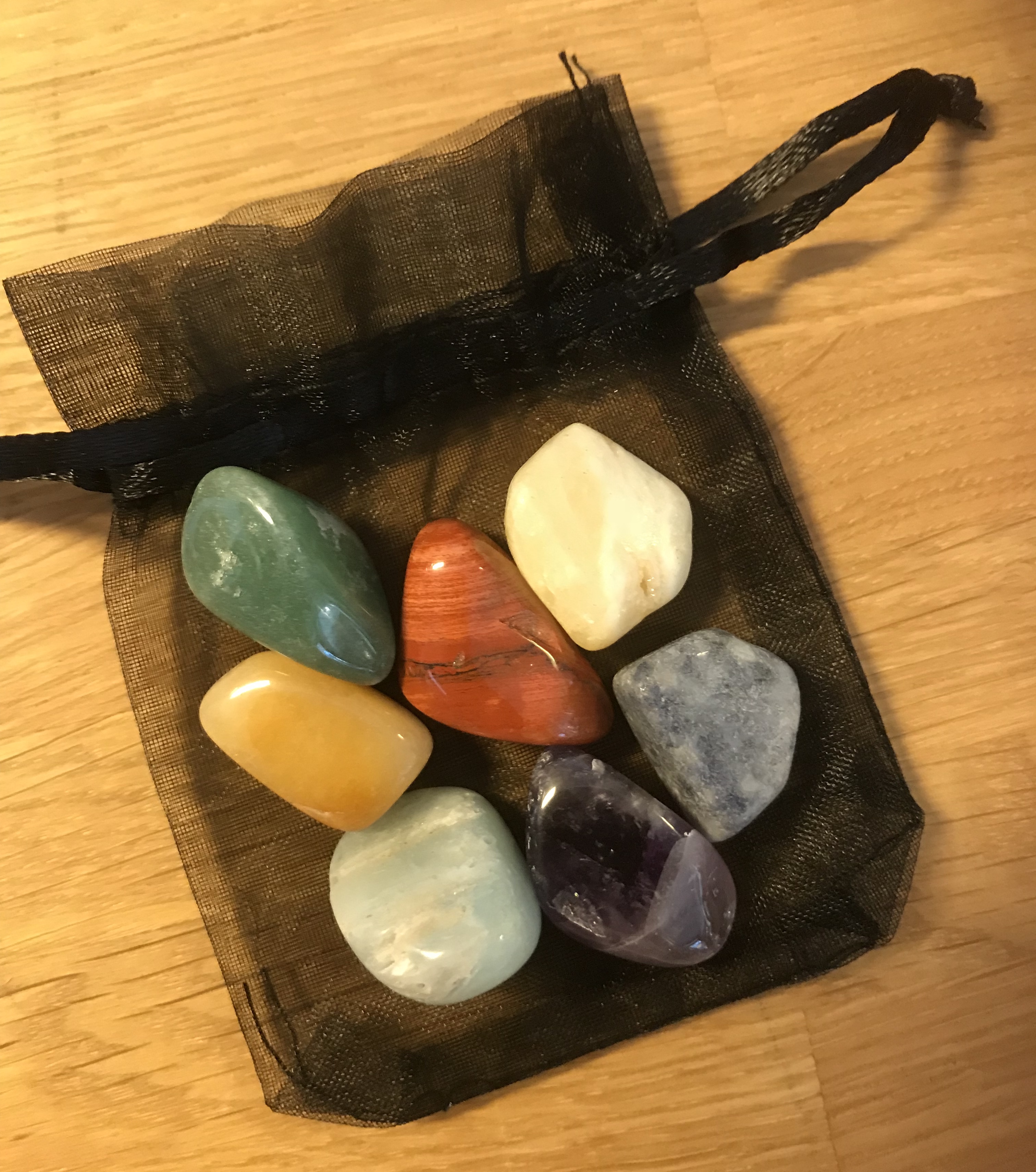Chakra - stenar i set 