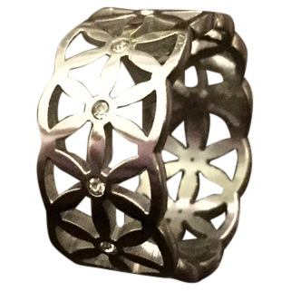 Ring - Flower of life - 10mm - 4