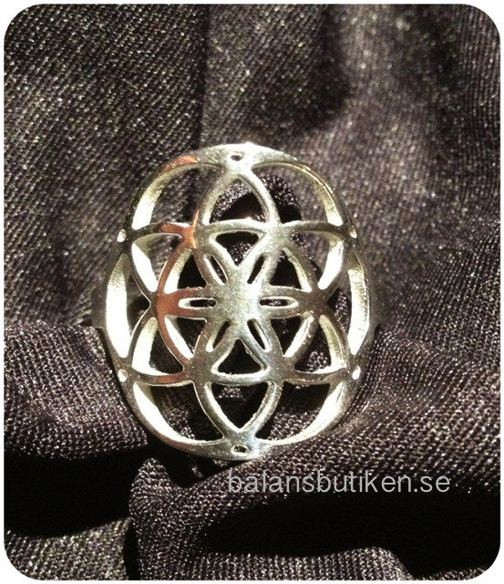 Livets blomma - Seed of life Ring - 2