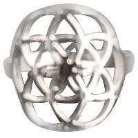 Livets blomma - Seed of life Ring
