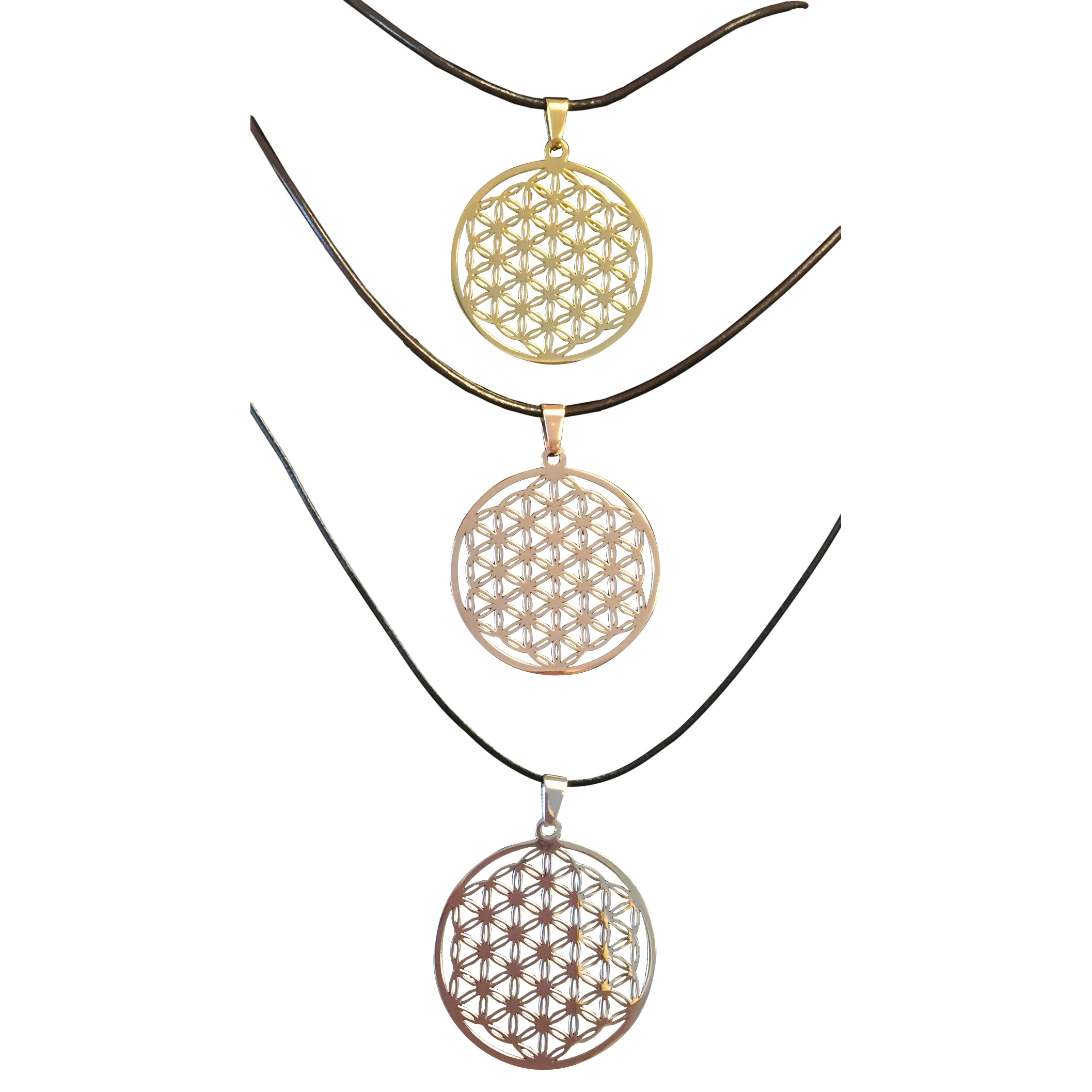 Flower of life hängsmycke 40mm