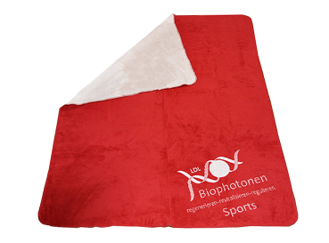 Biofotonfilt "Sport" 200 x 150 cm - röd