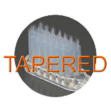 Borsthuvud 4-pack Tapered  - Ny Design