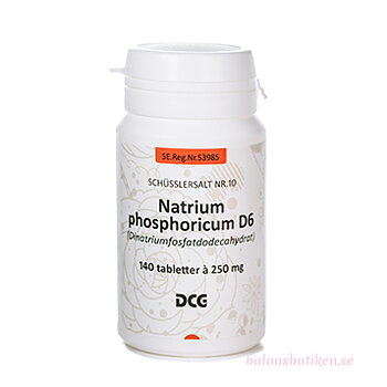 Natrium Phosphoricum D6  -  Nr:10