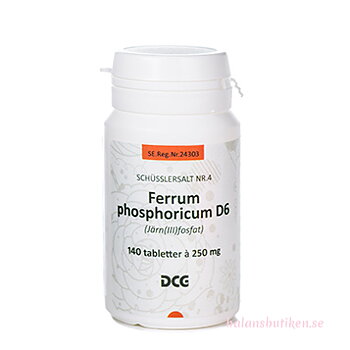 Ferrum Phosphoricum D6  -  Nr:4