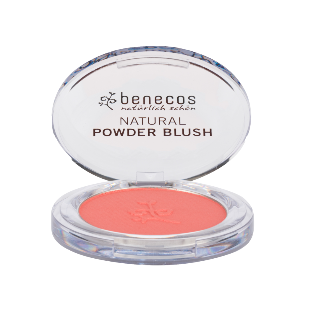 Natural Compact Powder Blush - Sassy Salmon