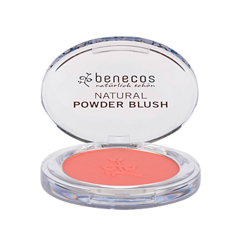 Natural Compact Powder Blush - Sassy Salmon