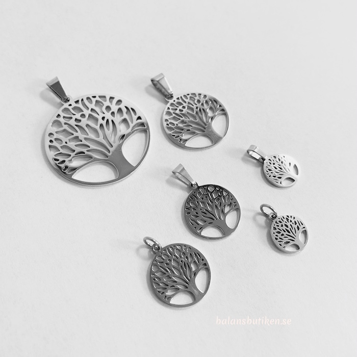 Hängsmycke 10 mm - Tree of life - Livets träd - 2