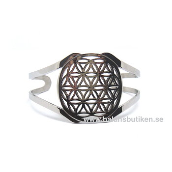 Armband - Flower of Life - Ädelstål