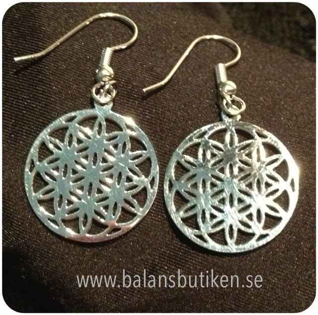 Örhängen - Flower of life - 4