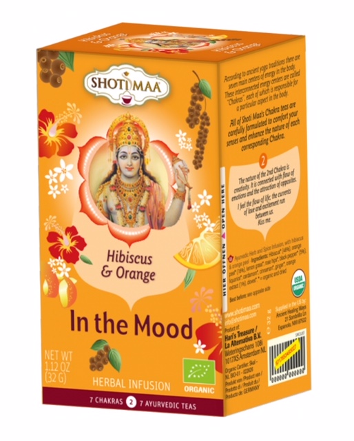 Shoti Maa - In the mood - 2:nd Chakra - Hibiscus, Ingefära & Apelsin