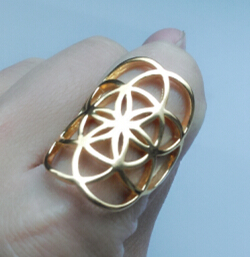 Flower of life - Seed of life Ring - 6