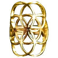 Flower of life - Seed of life Ring